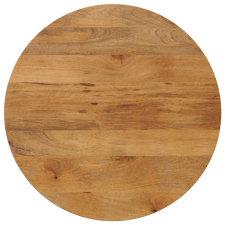 vidaXL tömör mangófa kerek asztallap Ø80 x 3,8 cm bútor