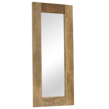 vidaXL tömör mangófa keretű tükör 50 x 110 cm lakástextília
