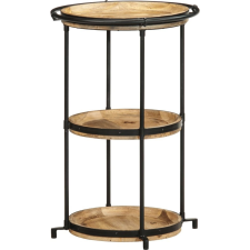 vidaXL tömör mangófa kisasztal Ø55x83 cm (4013509) bútor