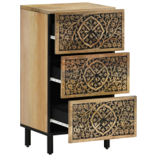 vidaXL tömör mangófa kisszekrény 40 x 33 x 75 cm (358235) bútor