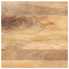 vidaXL tömör mangófa négyzet alakú asztallap 40x40x3,8 cm bútor
