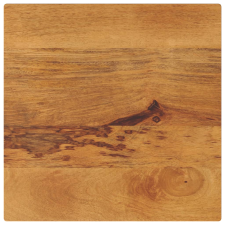 vidaXL tömör mangófa négyzet alakú asztallap 50x50x3,8 cm bútor