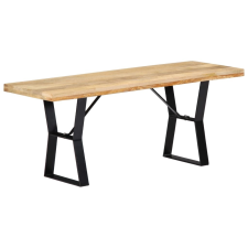 vidaXL tömör mangófa pad 110 cm bútor