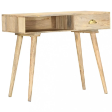 vidaXL Tömör mangófa tálalóasztal 90 x 45 x 75 cm kerti bútor