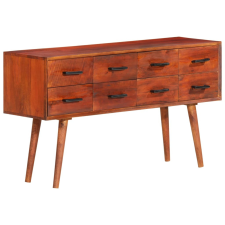 vidaXL tömör mangófa tálalószekrény 110 x 30 x 59 cm bútor