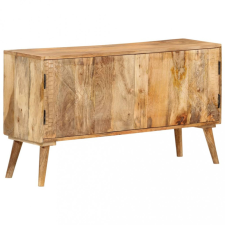 vidaXL tömör mangófa tálalószekrény 110 x 30 x 60 cm bútor