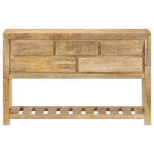 vidaXL tömör mangófa tálalószekrény 120 x 30 x 75 cm (247479) bútor