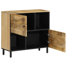 vidaXL tömör mangófa tálalószekrény 80 x 33 x 75 cm (356918) bútor