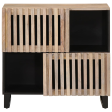 vidaXL tömör mangófa tálalószekrény 80 x 34 x 75 cm (377572) bútor
