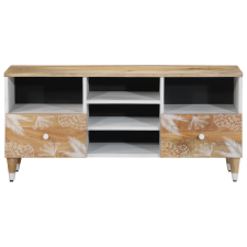 vidaXL tömör mangófa TV-szekrény100x33,5x46 cm (4018682) bútor