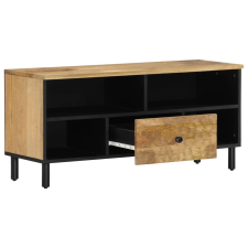 vidaXL tömör mangófa TV-szekrény 100 x 33 x 46 cm (356907) bútor