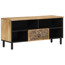 vidaXL tömör mangófa TV-szekrény 100 x 33 x 46 cm (358228) bútor