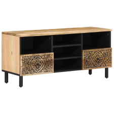 vidaXL tömör mangófa TV-szekrény 100 x 33 x 46 cm (358230) bútor