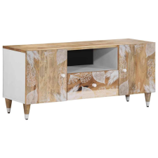 vidaXL tömör mangófa TV-szekrény 105x33,5x46 cm bútor
