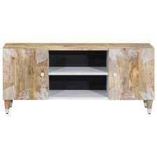 vidaXL tömör mangófa TV-szekrény 105x33,5x46 cm (4018664) bútor