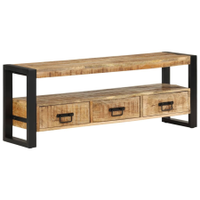 vidaXL tömör mangófa TV-szekrény 120 x 30 x 45 cm bútor