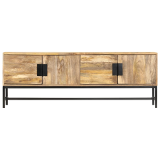 vidaXL tömör mangófa TV-szekrény 140 x 30 x 50 cm (285863) bútor
