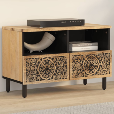 vidaXL tömör mangófa TV-szekrény 70 x 33 x 46 cm bútor