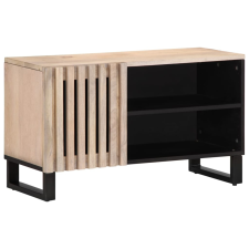 vidaXL tömör mangófa TV-szekrény 80 x 34 x 46 cm bútor
