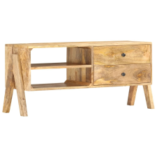 vidaXL tömör mangófa TV-szekrény 97 x 35 x 47 cm bútor