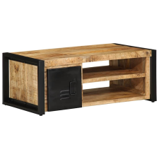 vidaXL tömör nyers mangófa dohányzóasztal 90x50x36 cm (4013553) bútor