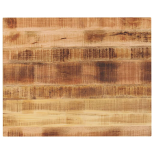 vidaXL tömör nyers mangófa téglalap alakú asztallap 90x80x3,8 cm bútor