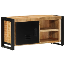 vidaXL tömör nyers mangófa TV-szekrény 80x30x40 cm bútor