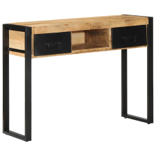 vidaXL tömör nyersfa mangófa tálalóasztal 100 x 35 x 75 cm bútor