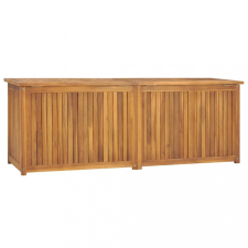 vidaXL tömör tíkfa kerti láda 150 x 50 x 53 cm kerti tárolás