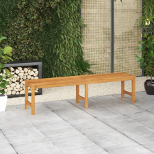 vidaXL Tömör tíkfa kerti pad 180 cm kerti bútor