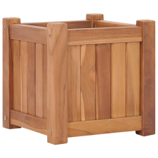 vidaXL tömör tíkfa magaságyás 30 x 30 x 30 cm kerti tárolás