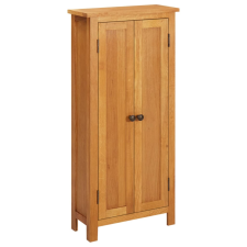 vidaXL tömör tölgyfa tárolószekrény 50 x 22 x 110 cm (329926) bútor