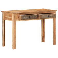 vidaXL tömör újrahasznosított fa asztal 110 x 50 x 75 cm (320385) bútor
