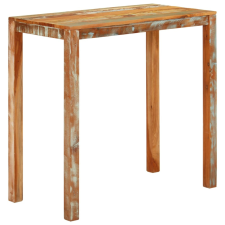 vidaXL tömör újrahasznosított fa bárasztal 112 x 55 x 108 cm bútor