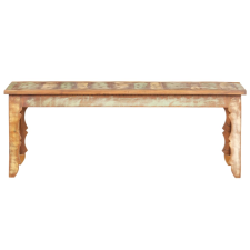 vidaXL tömör újrahasznosított fa dohányzóasztal 110 x 50 x 40 cm (286487) bútor