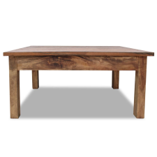 vidaXL tömör újrahasznosított fa dohányzóasztal 98 x 73 x 45 cm (244493) bútor