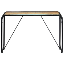 vidaXL tömör újrahasznosított fa étkezőasztal 118 x 60 x 76 cm (247864) bútor