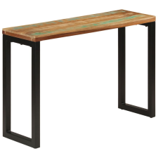 vidaXL tömör újrahasznosított fa tálalóasztal 110x35x75 cm bútor