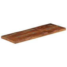 vidaXL tömör újrahasznosított fa téglalap alakú asztallap 90x20x3,8 cm bútor