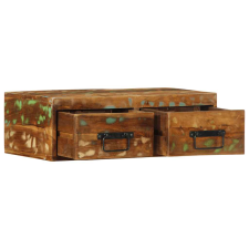 vidaXL tömör újrahasznosított falra szerelhető TV-szekrény 60x30x19 cm (4017459) bútor