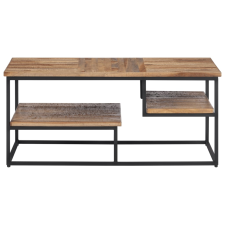 vidaXL tömör újrahasznosított tíkfa dohányzóasztal 90 x 50 x 39 cm (358517) bútor