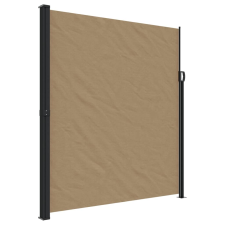 vidaXL tópszínű behúzható oldalsó napellenző 220 x 600 cm kerti bútor