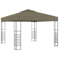 vidaXL tópszínű kerti pavilon 3 x 3 m 180 g/m² kerti bútor