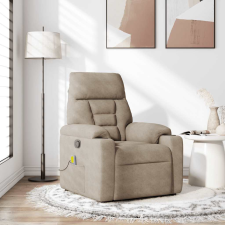 vidaXL tópszínű mikroszálas szövet dönthető masszázsfotel (4015570) masszázsfotel