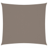 vidaXL tópszínű négyzet alakú oxford-szövet napvitorla 2,5 x 2,5 m