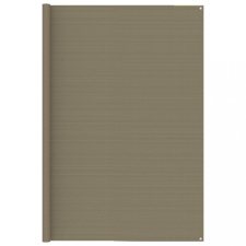 vidaXL tópszínű sátorszőnyeg 300 x 400 cm kemping felszerelés