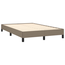 vidaXL tópszínű szövet ágykeret 120 x 190 cm (379486) ágy és ágykellék