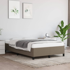 vidaXL Tópszínű szövet ágykeret 120x200 cm ágy és ágykellék