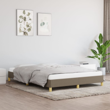 vidaXL tópszínű szövet ágykeret 160x200 cm ágy és ágykellék