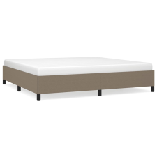 vidaXL tópszínű szövet ágykeret 200x200 cm (347094) ágy és ágykellék